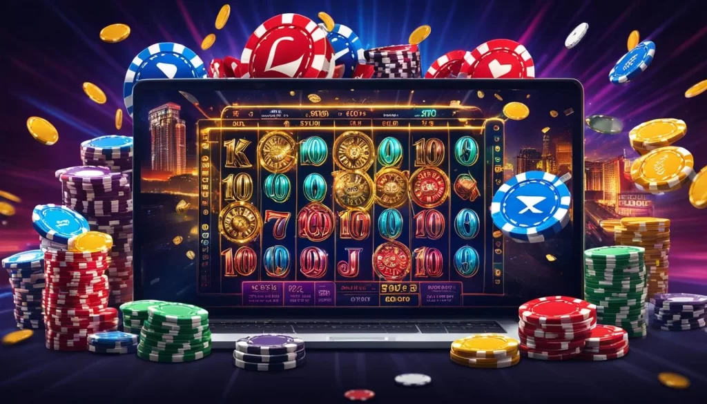 Một người đang chơi game bắn cá OKKING trên điện thoại di động
